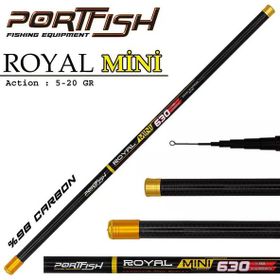 Port Fish Mini Royal Carbon 630 cm 5-20 gr Göl Kamışı