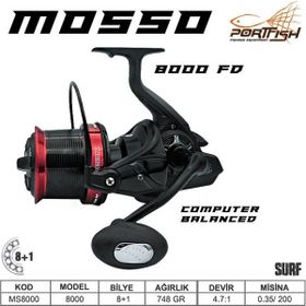 Port Fish Mosso 8000 Fd Jig 8+1 Bb Olta Makinası