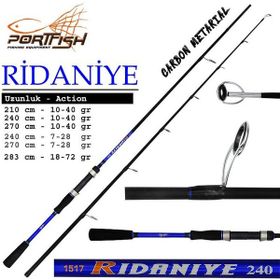 Port Fish Ridaniye 240 cm 7-28 gr Spin Kamış