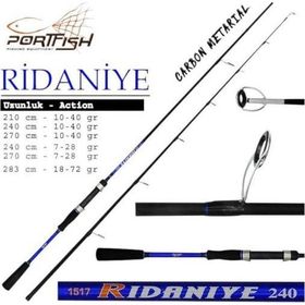 Port Fish Ridaniye 270 cm 10-40 gr Spin Kamışı