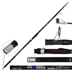 Port Fish Sarissa 450 CM 250 G Surf Carbon Olta Kamışı
