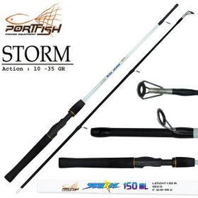 Port Fish Storm 150 cm 10-35 gr Tekne Kamışı