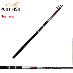 Port Fish Tornado 75-150 GR 270 CM Teleskobik Fiber Olta Kamışı