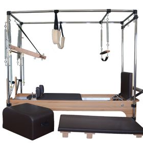 Port Pilates Combo Cadillac Reformer Kahverengi Set