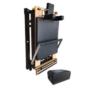Port Pilates Katlanır Reformer Siyah Set