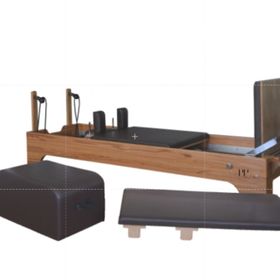 Port Pilates Reformer Siyah Set