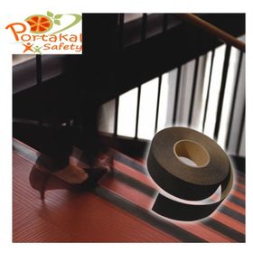Portakal Safety Kahverengi 10 m Kaydırmaz Bant