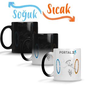Portal 2 Personagens Sihirli Porselen Kupa