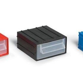 Portbag PÇ011 Mavi Kırmızı Çekmece