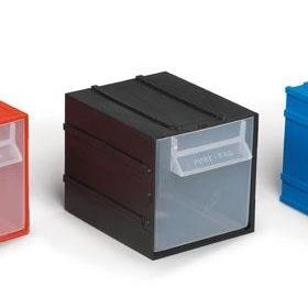 Portbag PÇ014 Mavi Kırmızı Çekmece