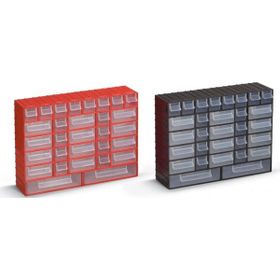 Portbag PH02 Kırmızı Hobby Çekmece Seti