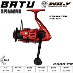 Portfish Batu 2500 6+1 BB Olta Makinası