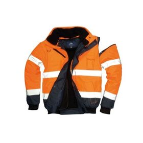 PortWest Reflektörlü Çift Renk İş Güvenliği Montu