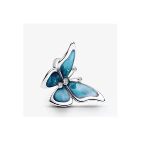 Poseidons Jewellery Poseidons Jewellery Büyük Boy Kelebek Temalı Gümüş Charm