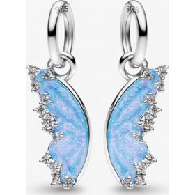 Poseidons Jewellery S925 Ayrılabilir Kelebek Sallantılı Charm