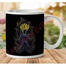 Post Impressionist Young Trunks Dragon Ball Super Baskılı Kupa