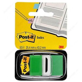 Post-it 50 Yaprak 25,4x43,18 mm Yeşil Yapışkanlı Ayraç İndex