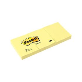 Post-it 653 100 Yaprak 51x38 mm Sarı Yapışkanlı Not
