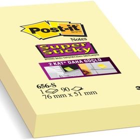 Post-it 656 51x76 mm 100 Yaprak Sarı Not Kağıdı