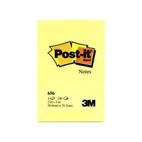 Post-it 656 51x76 mm 100 Yaprak Sarı Not Kağıdı