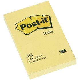 Post-it 656 51x76 mm 100 Yaprak Sarı Not Kağıdı