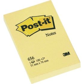 Post-it 656 51x76 mm 100 Yaprak Sarı Not Kağıdı