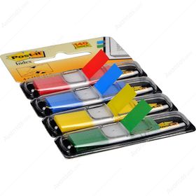 Post-it Index 683-4 Siyah Dispenserli 4 Renk İşaret Bandı
