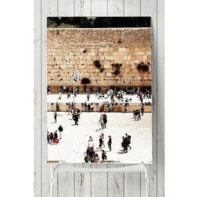 Postermanya Ağlama Duvarı Kutsal Mekan 40x60 cm Poster