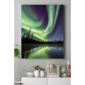 Postermanya Alaska Aurora Manzara 40x60 cm Poster