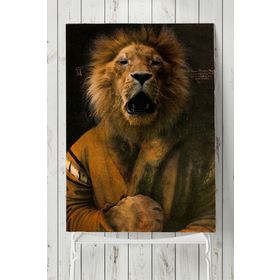 Postermanya Aslan Kral Sanatsal 60x90 cm Poster