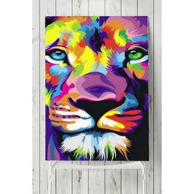 Postermanya Aslan Motivasyon 5 70x100 cm Poster
