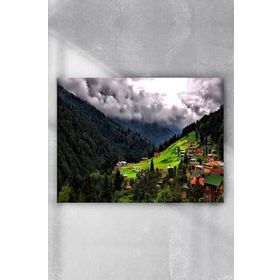 Postermanya Ayder Yaylası Manzara 80x115 cm Poster