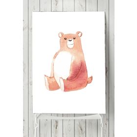 Postermanya Ayıcık Tasarım Çocuk Odası 90x130 cm Poster