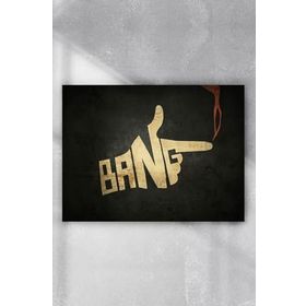 Postermanya Bang Eğlenceli Mizahi 80x115 cm Poster