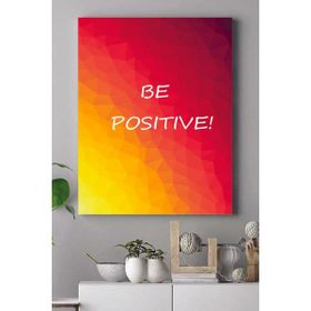 Postermanya Be Positive Motivasyon 40x60 cm Poster
