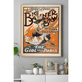 Postermanya Big Banner Show Vintage 40x60 cm Poster