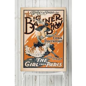 Postermanya Big Banner Show Vintage 80x115 cm Poster
