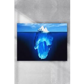 Postermanya Buz Dağı Motivasyon 40x60 cm Poster