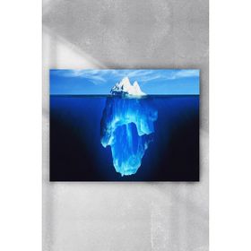 Postermanya Buz Dağı Motivasyon 60x90 cm Poster