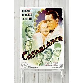 Postermanya Casablanca Film Afişi 3 90x130 cm Poster