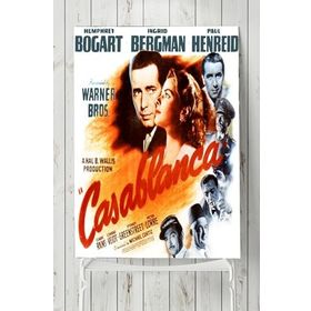 Postermanya Casablanca Kazablanka Film Afişi 2 60x90 cm Poster