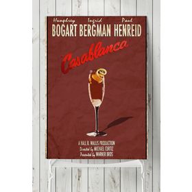 Postermanya Casablanca Kazablanka Film Afişi 3 50x70 cm Poster
