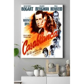 Postermanya Casablanca Kazablanka Film Afişi 40x60 cm Poster