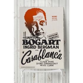 Postermanya Casablanca Kazablanka Film Afişi 5 70x100 cm Poster
