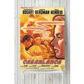 Postermanya Casablanca Kazablanka Film Afişi 6 40x60 cm Poster