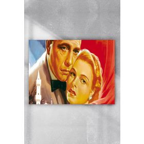 Postermanya Casablanca Kazablanka Film Afişi 7 60x90 cm Poster