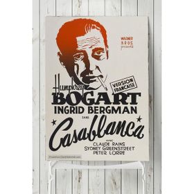 Postermanya Casablanca Kazablanka Film Afişi 7 80x115 cm Poster