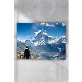 Postermanya Dağ Doğa Manzara 7 90x130 cm Poster