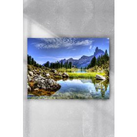 Postermanya Dağ Ve Göl Manzara 2 50x70 cm Poster