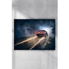Postermanya De Lorean Araba 30x40 cm Poster